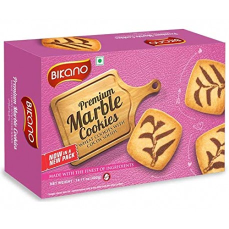 Bikano Marble Cookies 400g (marble cookies)